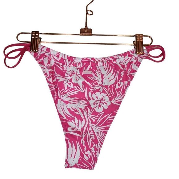 Roxy Blooming Ride Small Mini Bikini Bottoms (Size L/12) - Picture 4 of 8